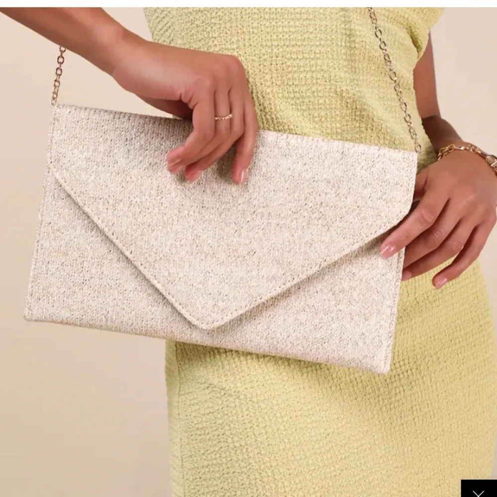 Lulu's Gold Clutch